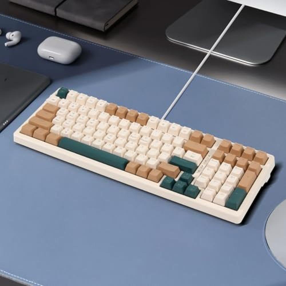 Merdia Wireless Mechanical Keyboard – Side View