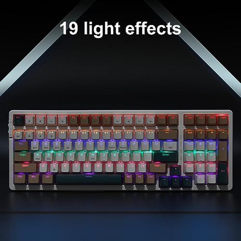 Merdia Wireless Mechanical Keyboard – In Use