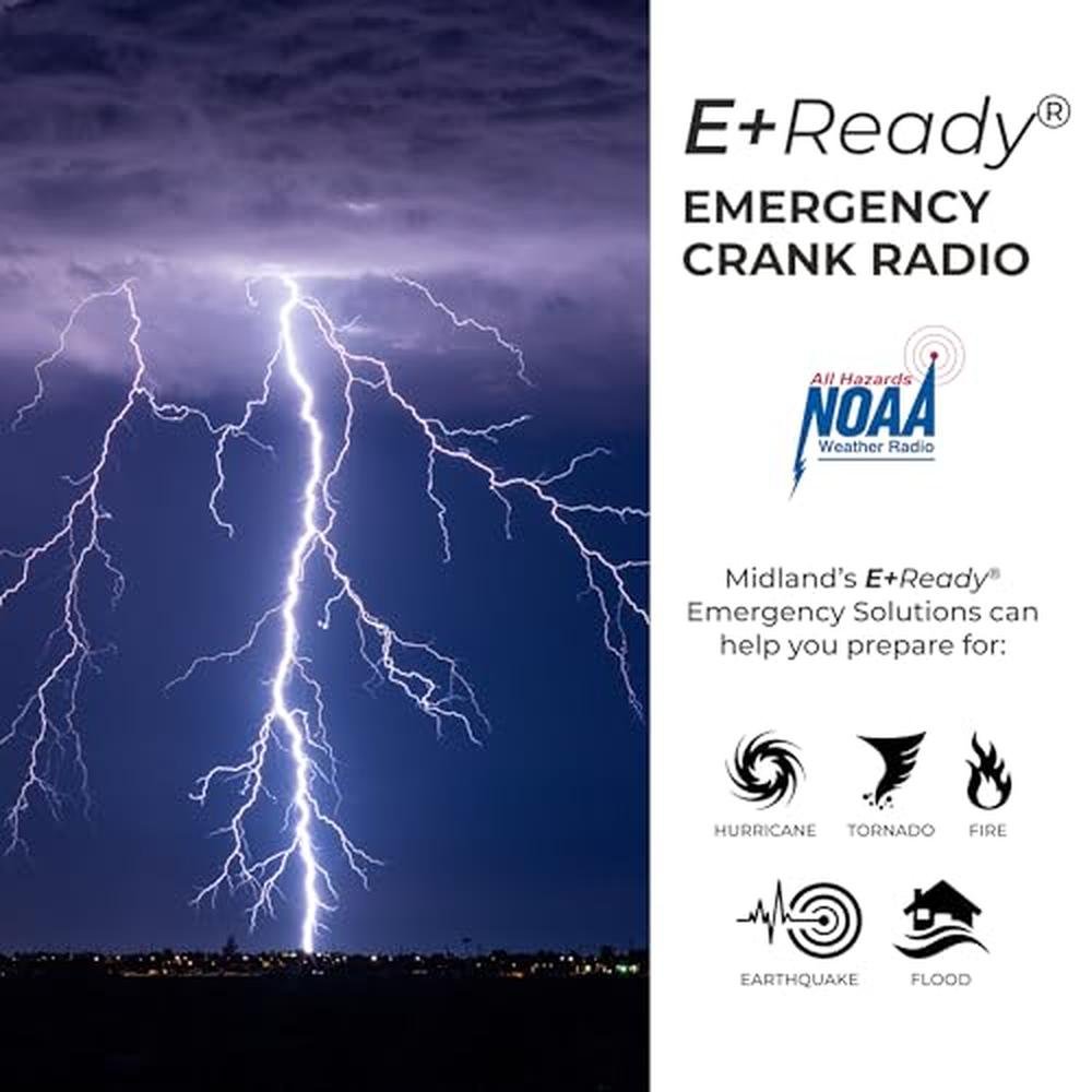 Emergency Weather Radio: Midland ER310 Multiple Power – Close-up Detail