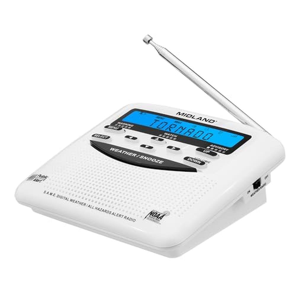 Emergency Alert: Midland WR120B NOAA Emergency Weather – Front View