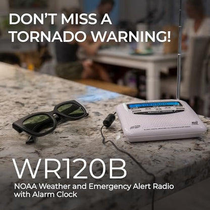 Emergency Alert: Midland WR120B NOAA Emergency Weather – In Use