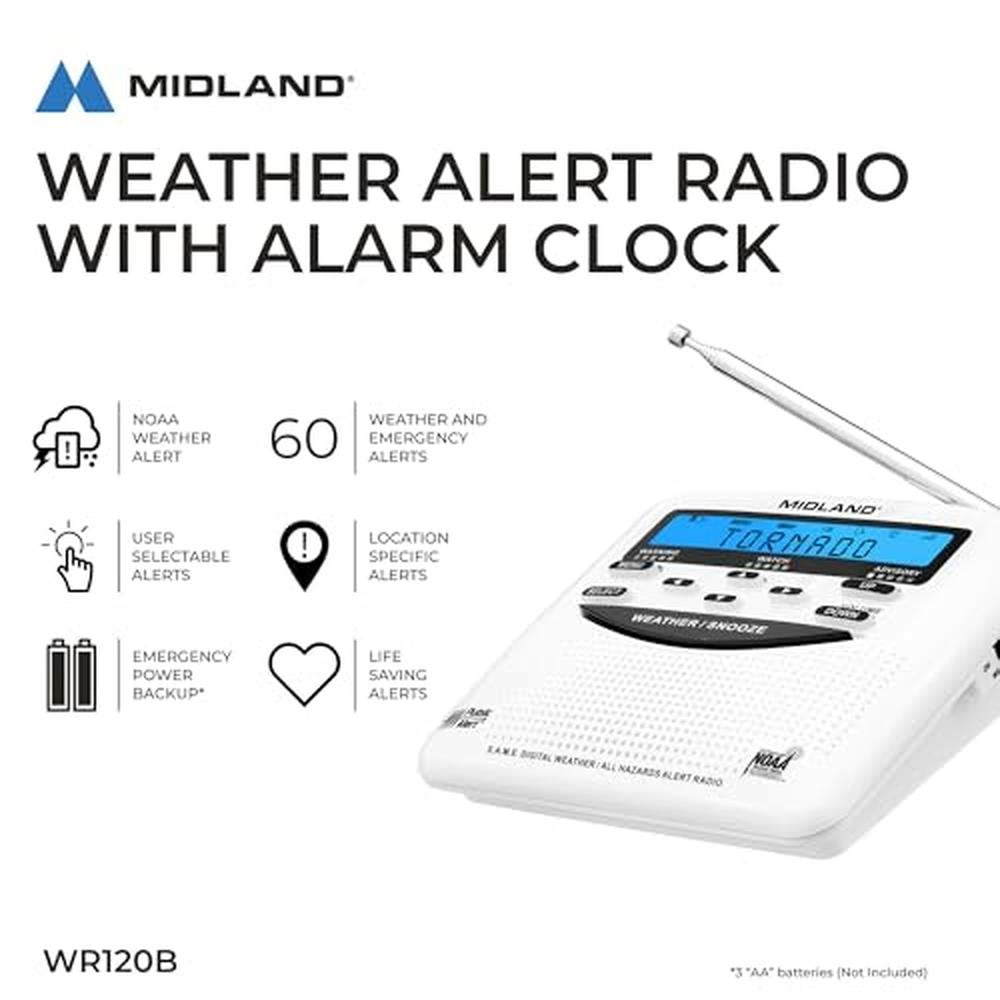 Emergency Alert: Midland WR120B NOAA Emergency Weather – Packaging