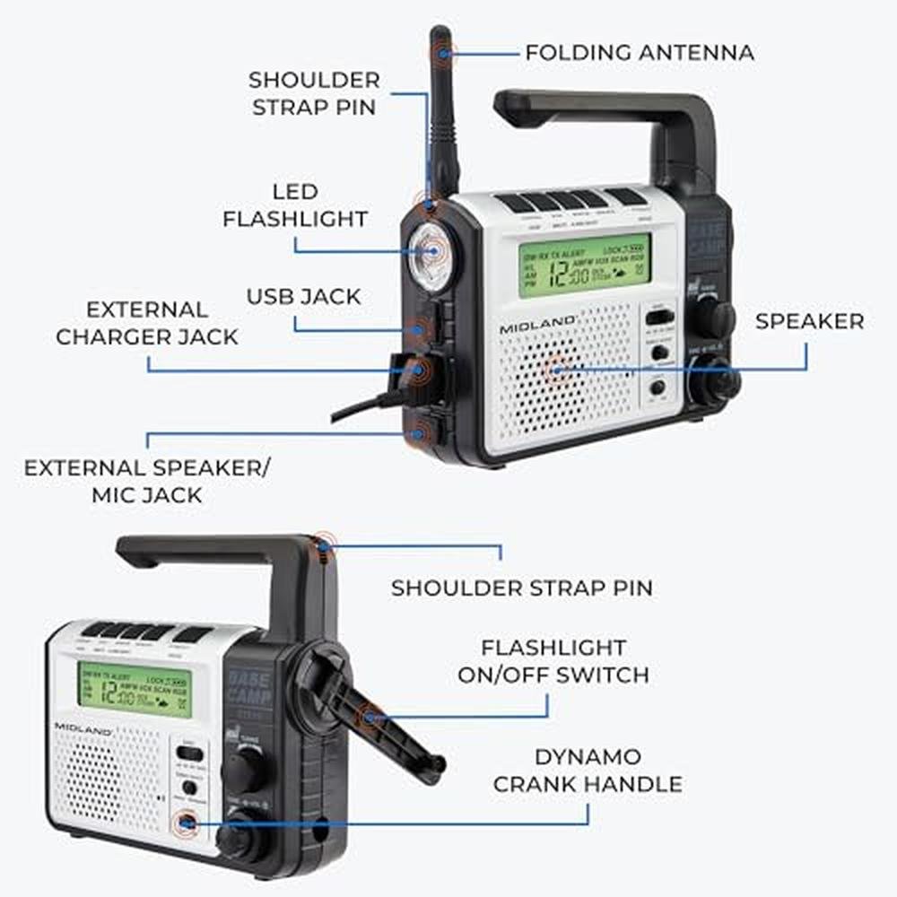 Radio Midland: Midland XT511 Emergency Radio 22-Channel – In Use