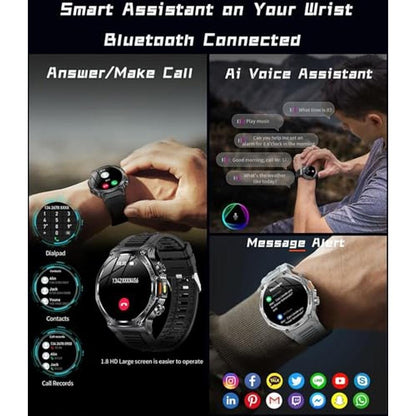 Military Watch: KPEP Military Smart Watch for Men 800mAh – Packaging