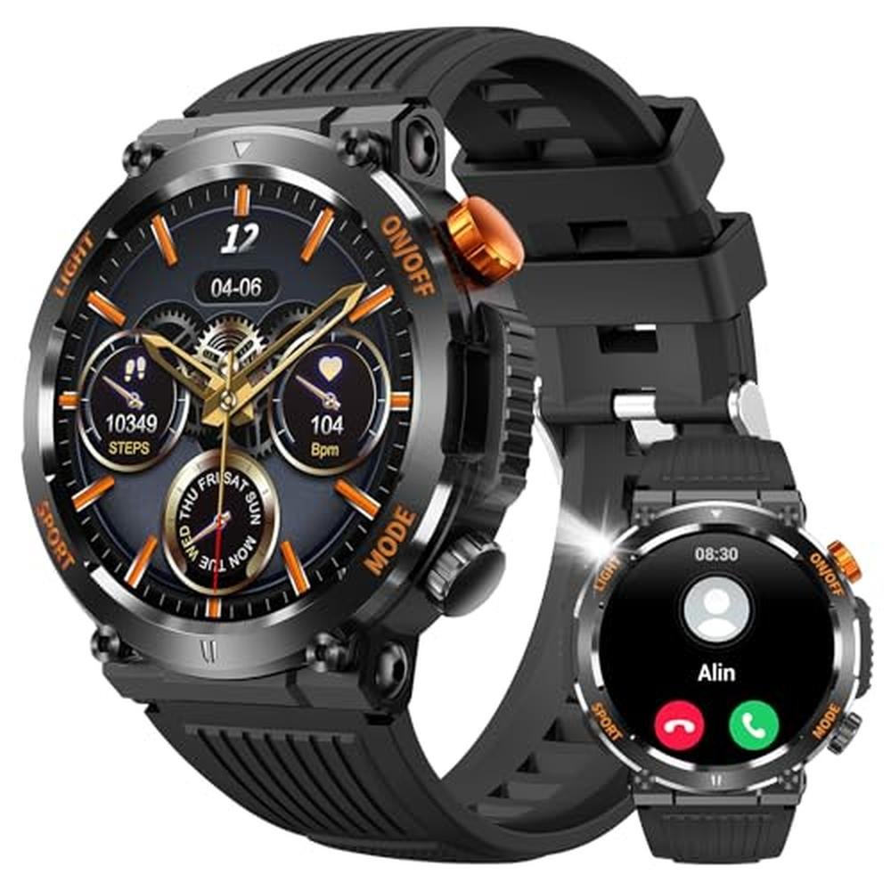 Military Watch for Men: YoYoFit Y27 Waterproof Tactical – Front View
