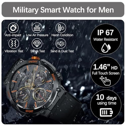 Military Watch for Men: YoYoFit Y27 Waterproof Tactical – In Use