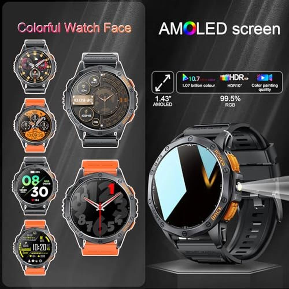 Military Watches: Tiwain 2025 New Military Smart Watch with – In Use