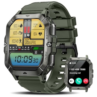 Military Smart Watches for Men – Front View