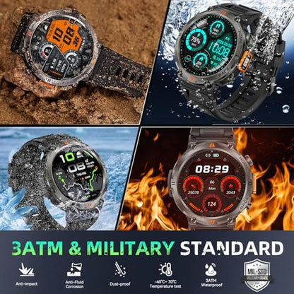 Military Watches: USA Warehouse Tactical Smartwatch – Side View