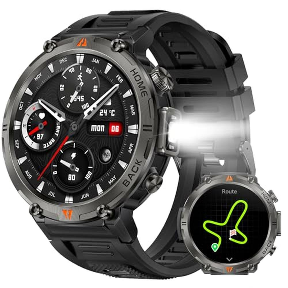 Military Watches: USA Warehouse Tactical Smartwatch – Front View