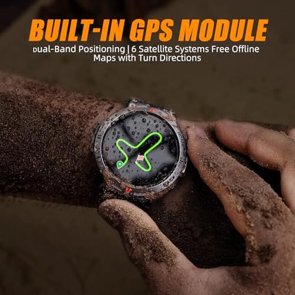 Military Watches: USA Warehouse Tactical Smartwatch – Close-up Detail