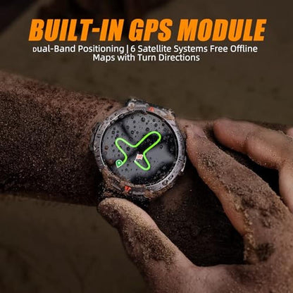 Military Watches: USA Warehouse Tactical Smartwatch – Close-up Detail