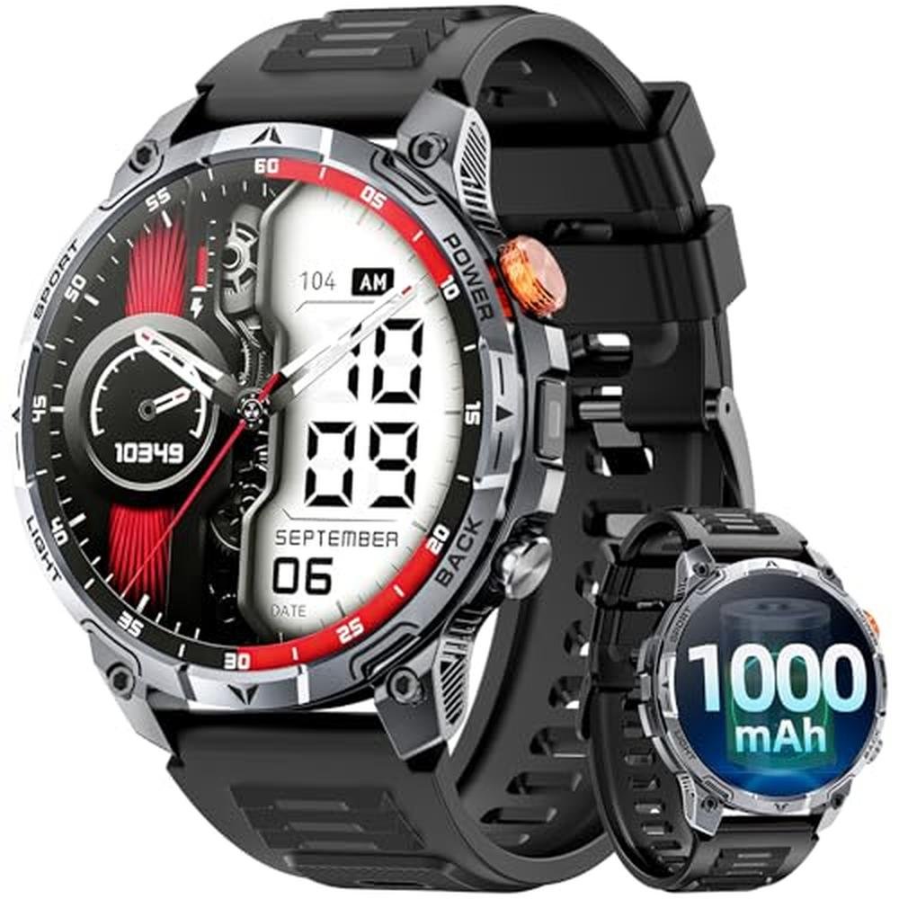 Watch Mingwear: Mingwear Military Smart Watches for Men – Front View