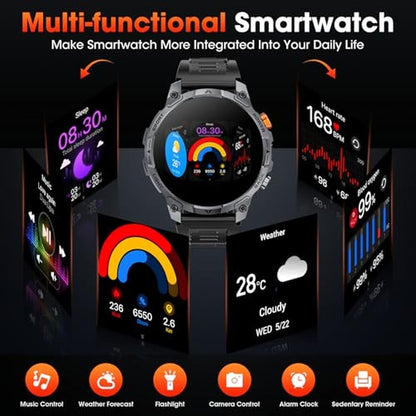 Watch Mingwear: Mingwear Military Smart Watches for Men – In Use