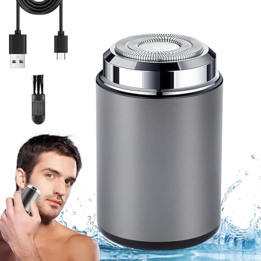 Electric Shaver: Tbexem Mini Portable Electric Shaver – Front View
