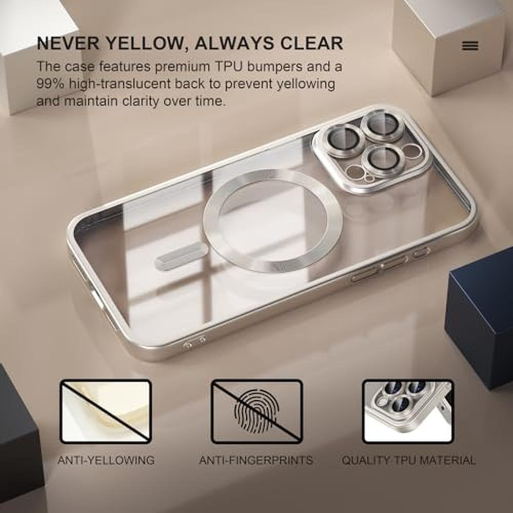 Case Misea: Misea Magnetic iPhone 15 Pro Case – Side View