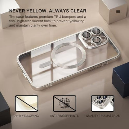 Case Misea: Misea Magnetic iPhone 15 Pro Case – Side View