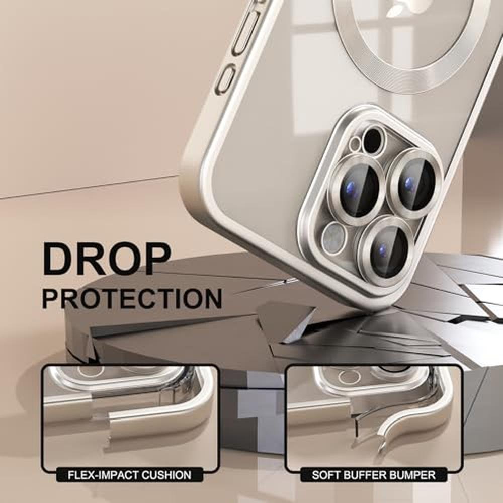 Case Misea: Misea Magnetic iPhone 15 Pro Case – Close-up Detail