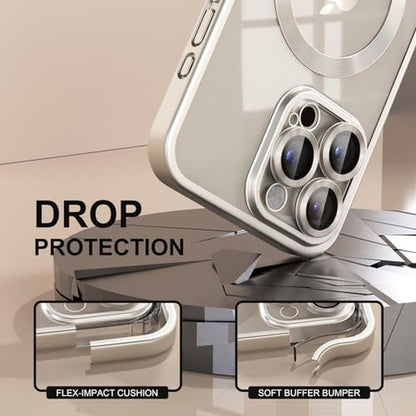 Case Misea: Misea Magnetic iPhone 15 Pro Case – Close-up Detail