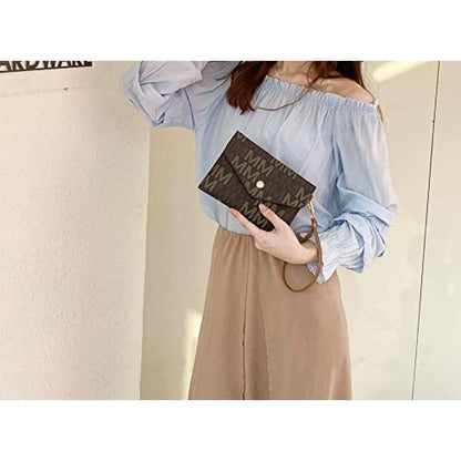 MKF Collection: Mia K Alexy Beige Tote Bag – In Use