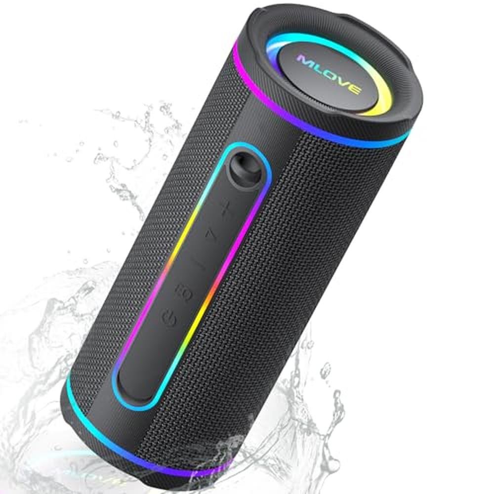 Bluetooth MLOVE Speaker: MLOVE E80 Portable Wireless – Front View