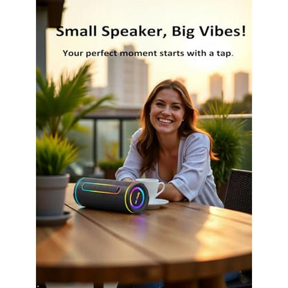 Bluetooth MLOVE Speaker: MLOVE E80 Portable Wireless – In Use