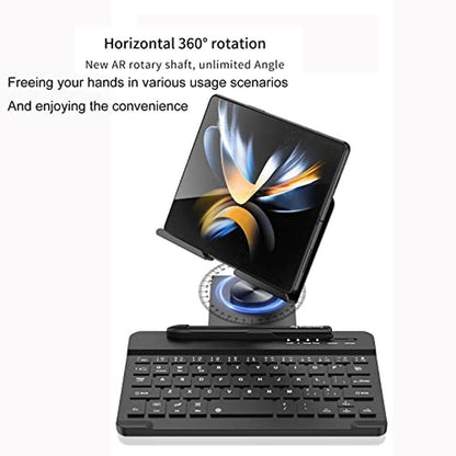 Stand Keyboard: Premium Adjustable Stand for Desk – Close-up Detail