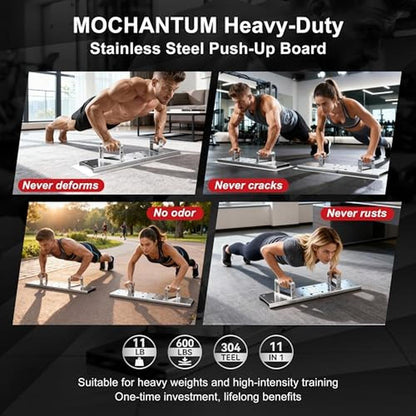Mochantum Multifunctional Push Up Board – Side View