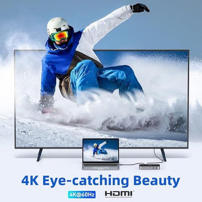 Dock Mokin: MOKiN 16-in-1 Laptop Dock USB-C Triple Monitor – Packaging