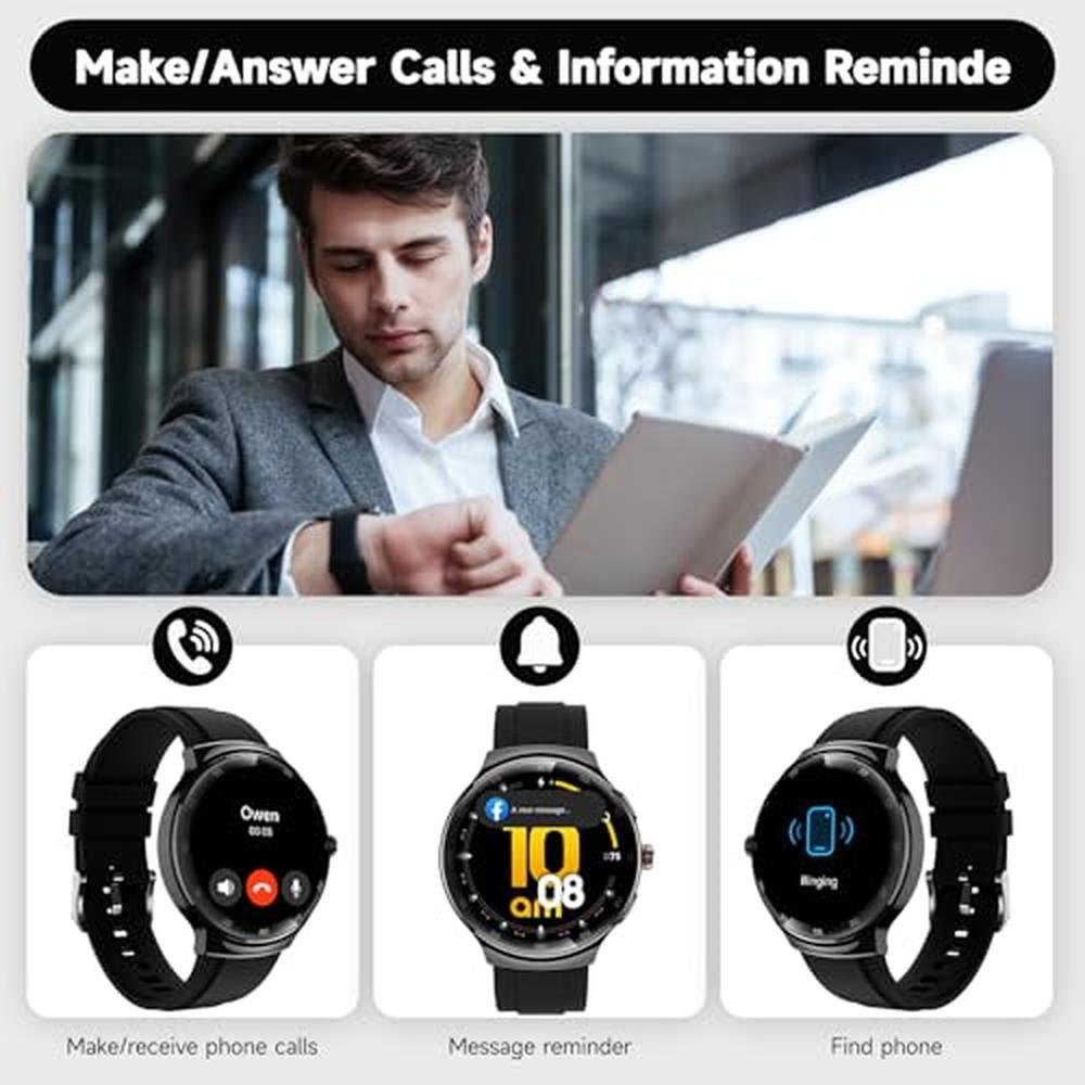 Molourk Smart Watch: MOLOURK 1.43 AMOLED – In Use