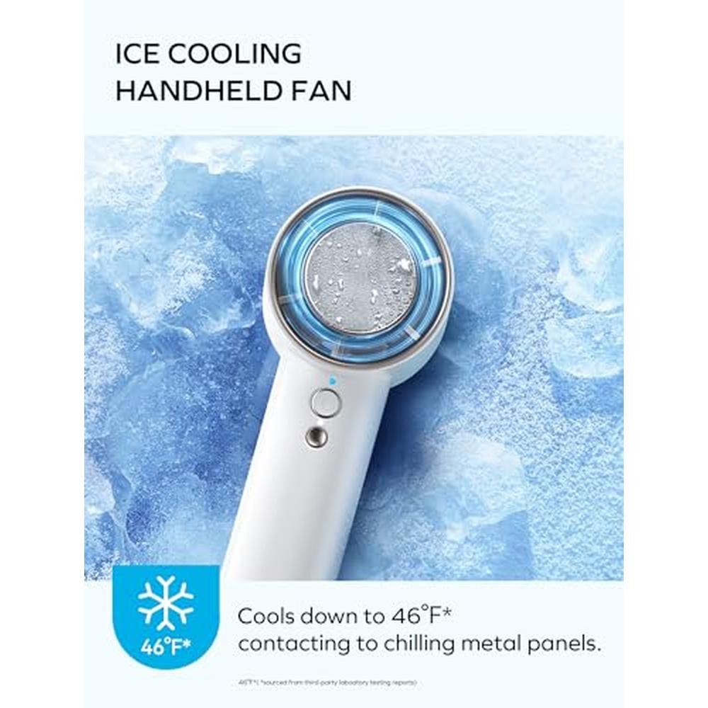 Fan Momax: Momax Portable Handheld Fan Speed 1-100 – Close-up Detail