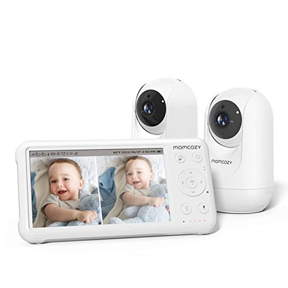 Baby Monitor: Momcozy Baby Monitor with 2 Cameras 5 1080p – Front View