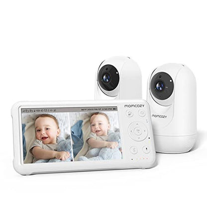 Baby Monitor: Momcozy Baby Monitor with 2 Cameras 5 1080p – Front View