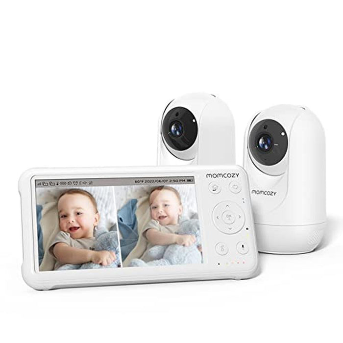 Baby Monitor: Momcozy Baby Monitor with 2 Cameras 5 1080p – Front View