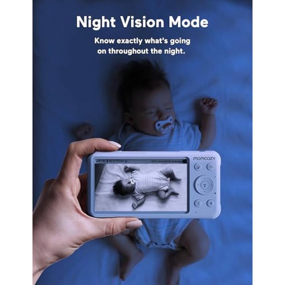 Baby Monitor: Momcozy Baby Monitor with 2 Cameras 5 1080p – Packaging