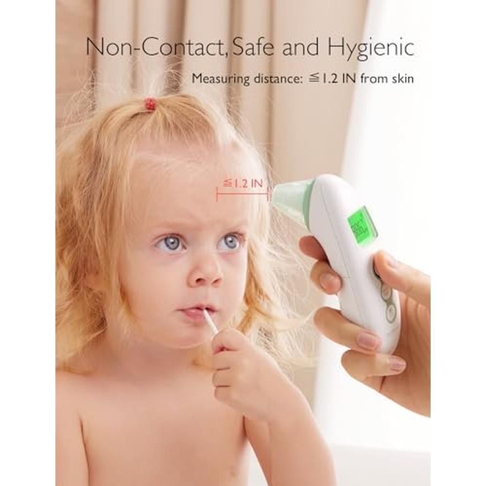 Thermometer: Momcozy Non-Contact Forehead and Ear – Side View