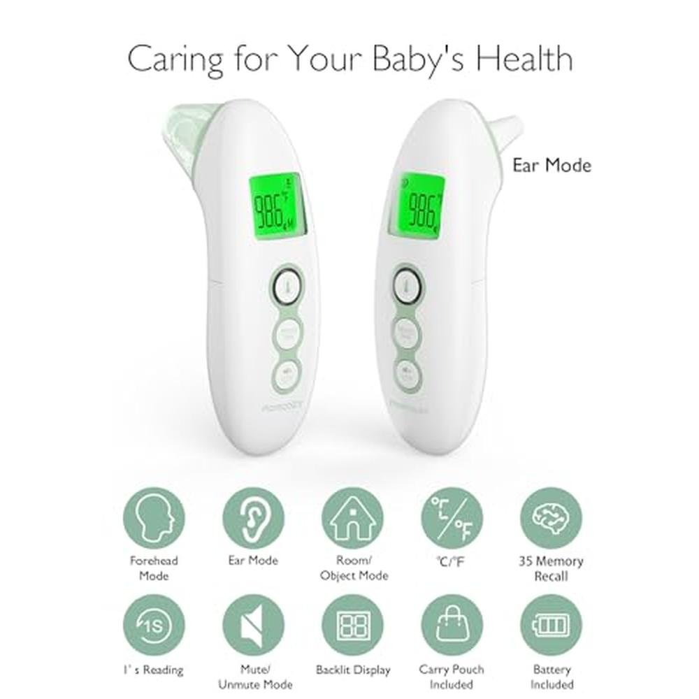 Thermometer: Momcozy Non-Contact Forehead and Ear – Packaging