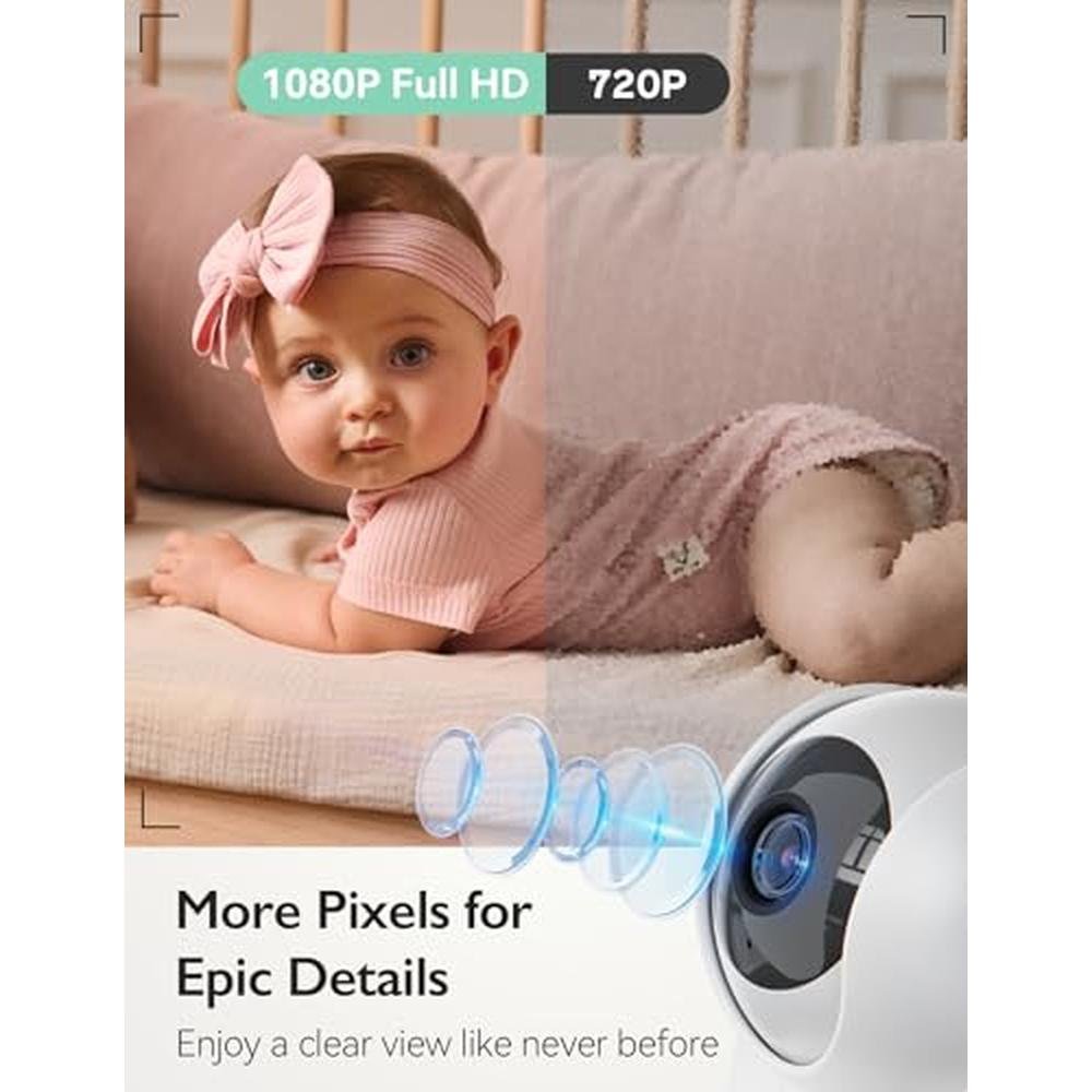 Baby Monitor: Momcozy BM03 5.5 1080P Full HD Camera – Close-up Detail