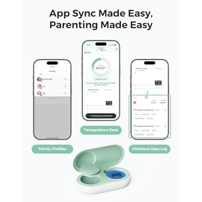 Thermometer: Momcozy Wearable Digital Medical Grade – Close-up Detail