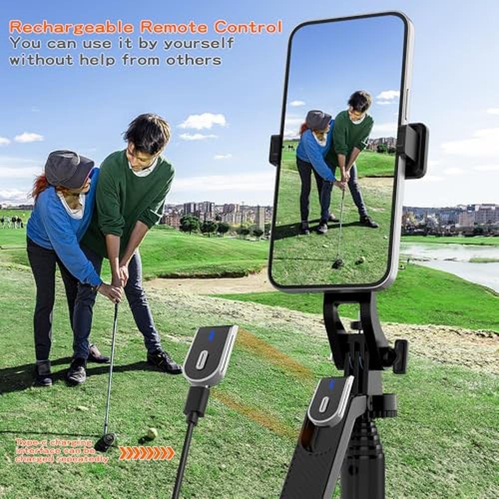 Phone Tripod: Extendable Cell Phone Tripod Stand with – In Use