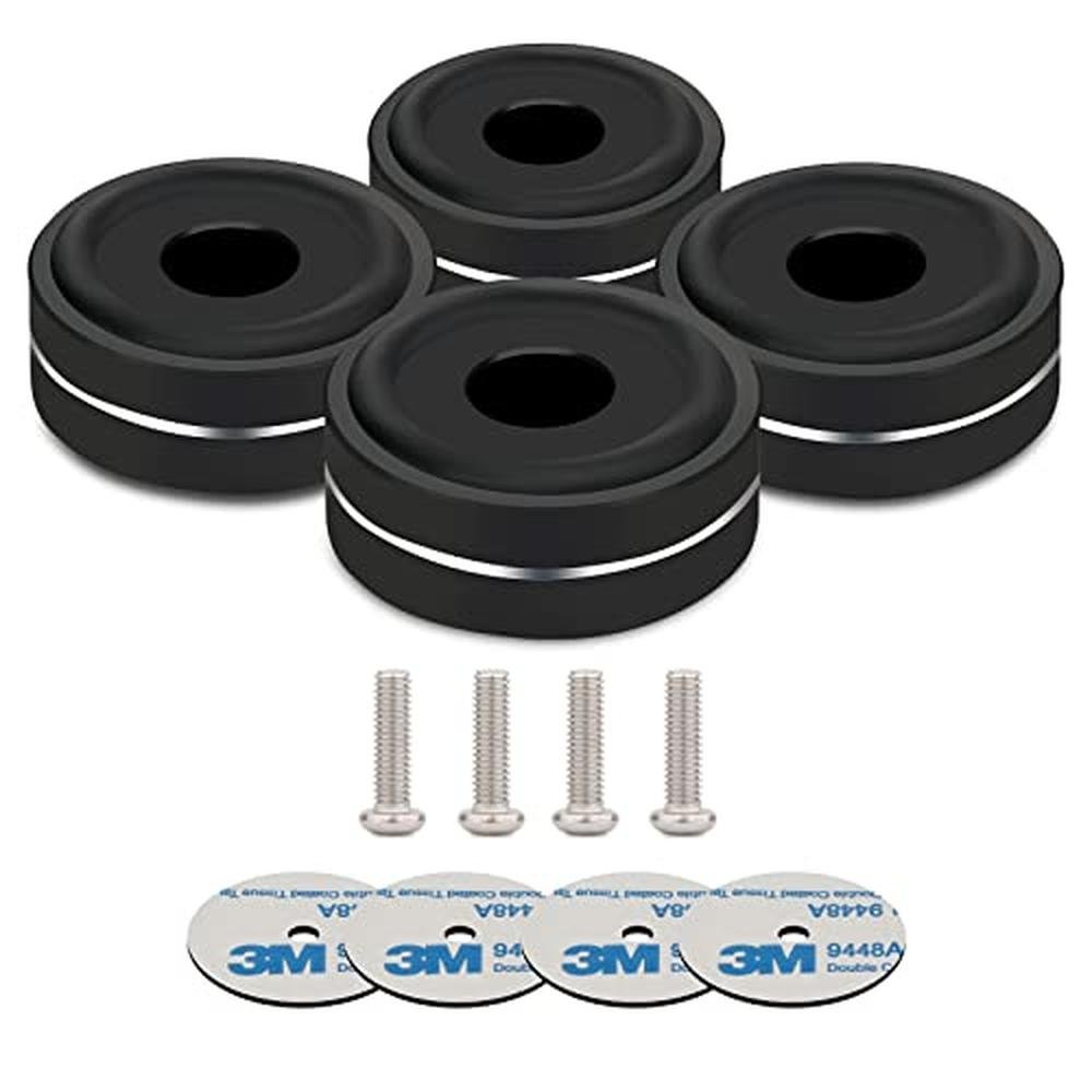 Feet Isolation: Monosaudio Aluminum Isolation Feet 4 Pcs – Front View