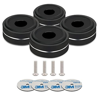 Feet Isolation: Monosaudio Aluminum Isolation Feet 4 Pcs – Front View