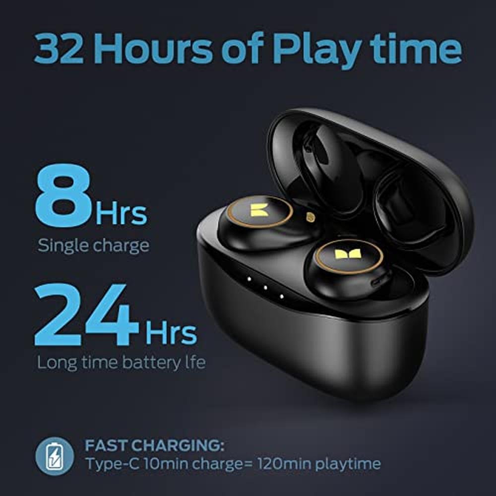 Headphones Monster: Monster Achieve 300 AirLinks Wireless – Side View