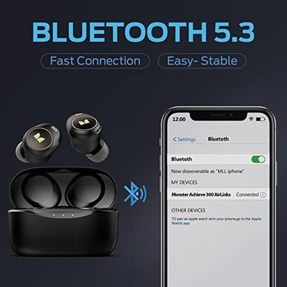 Headphones Monster: Monster Achieve 300 AirLinks Wireless – Packaging