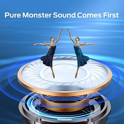 Headphones Monster: Monster Aria Air Conduction Open Ear – Close-up Detail