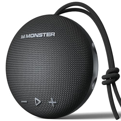 Bluetooth Speaker: Monster IPX8 Waterproof Shower Speaker – Front View