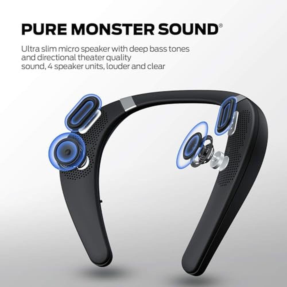 Speaker Monster: Monster Boomerang Neckband Bluetooth – Side View