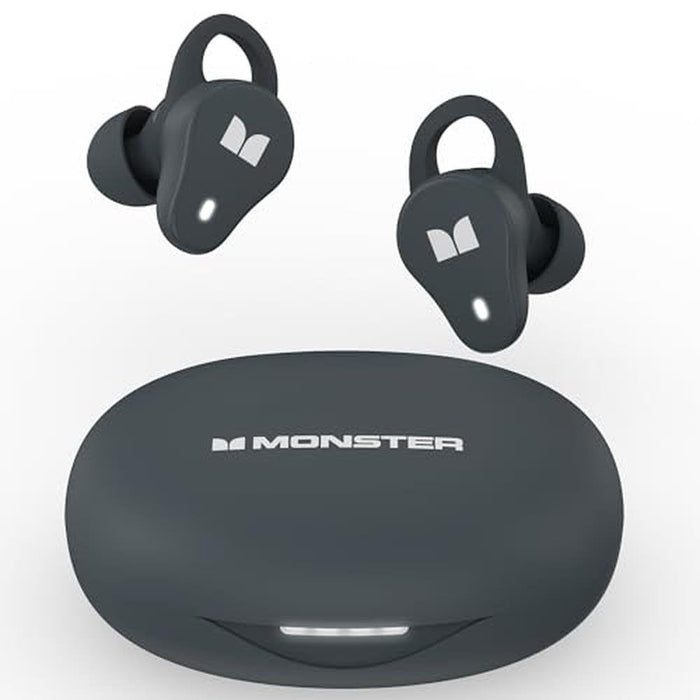 Ear Monster: Monster N-Lite 210 Wireless Earbuds Bluetooth – Front View