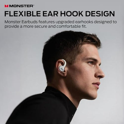 Earbuds Monster: Monster N-Lite 216 Wireless Earbuds with – Side View