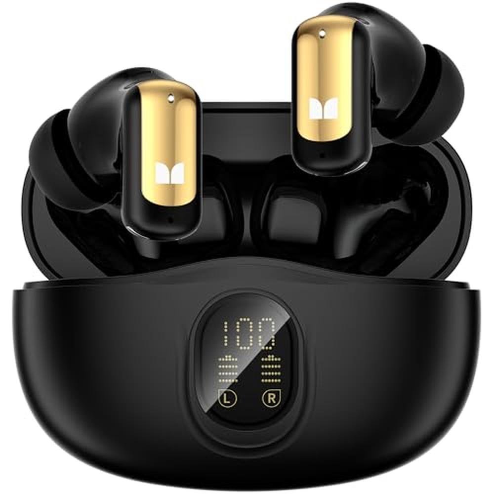 Monster N-Lite 217 Wireless Earbuds – Front View